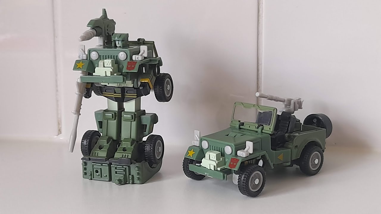 ダイアクロン カーロボット No 12 J59ジープ 1983 (新しいトランス