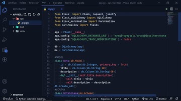 API REST con FLASK y MySQL paso a paso