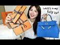 HERMES MINI UNBOXING PLUS WHAT'S IN MY KELLY 28? | CHARIS | LVLOVER CC