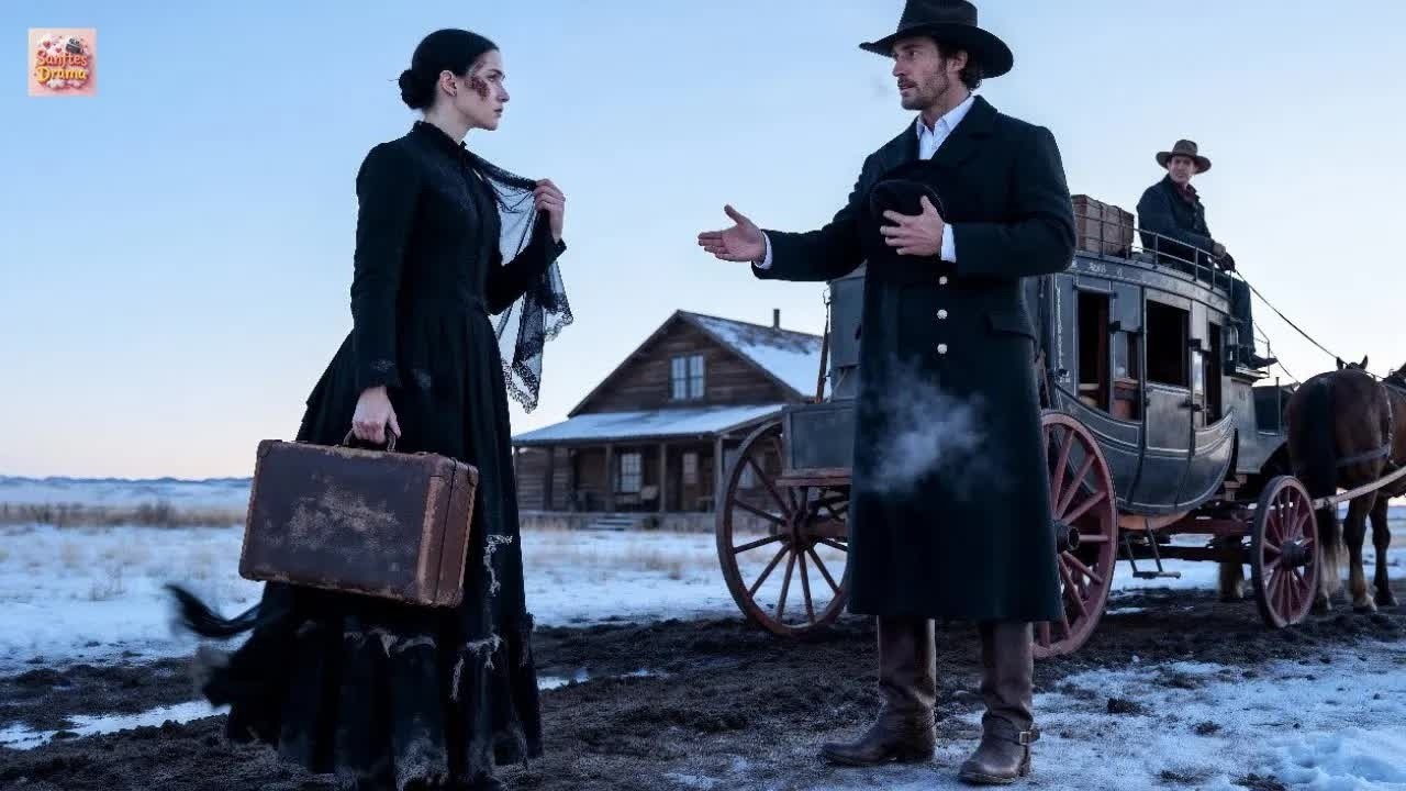 Reicher Rancher Kauft Die Braut, Die Niemand Wollte — Dann Erstarrt Er, Als Er Ihr Gesicht Sah !