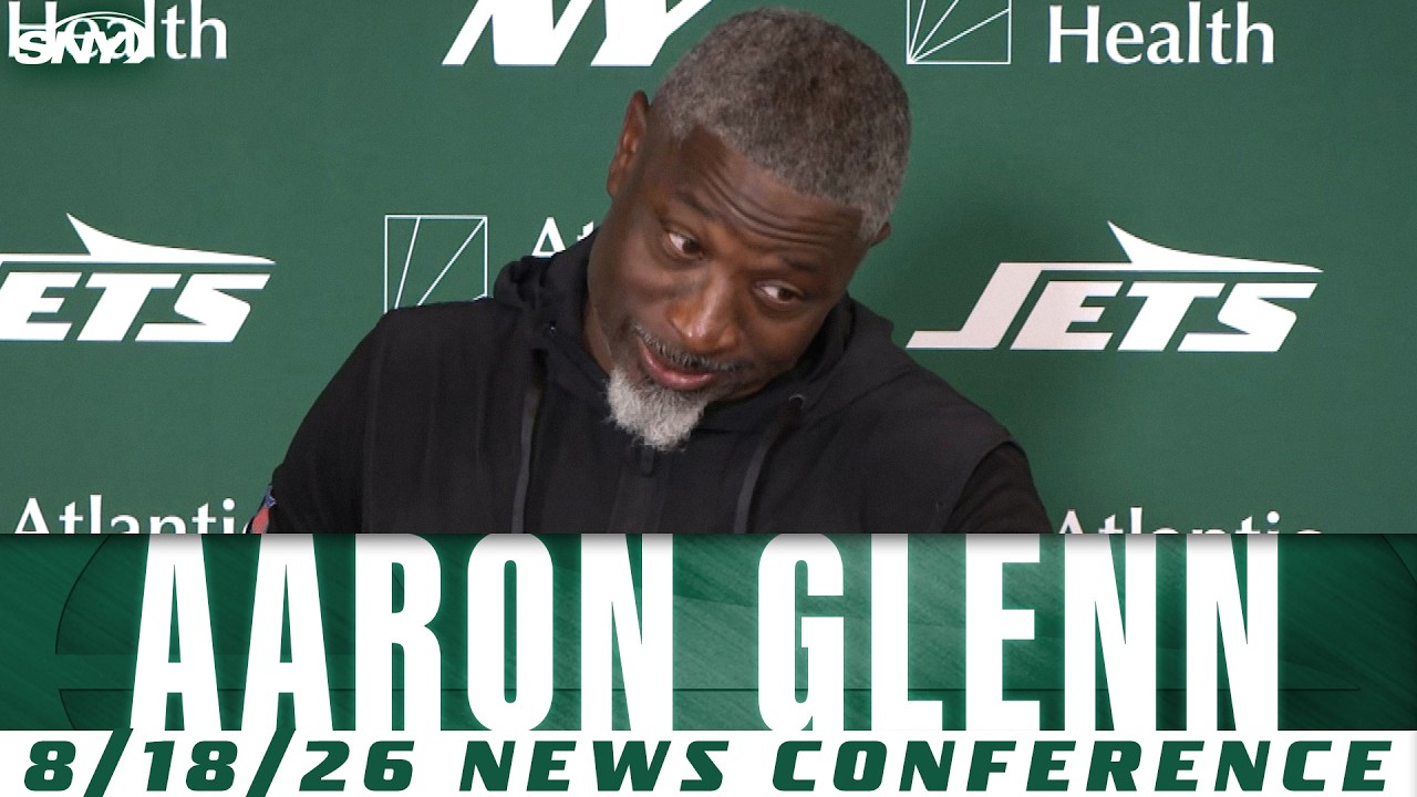 Aaron Glenn shares news on Breece Hall injury, looks forward to Jets' next preseason game