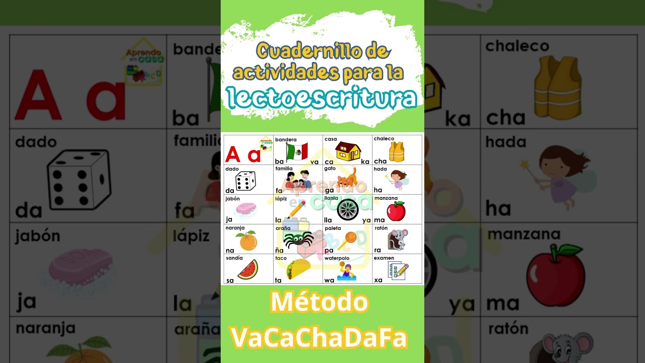 📣CUADERNILLO DIGITAL CON ACTIVIDADES PARA LA LECTOESCRITURA