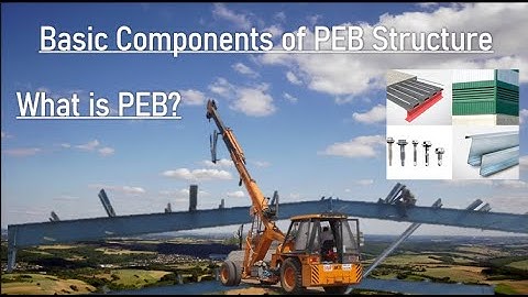BASIC COMPONENTS OF PEB STRUCTURE in 3D Animation l Latest style