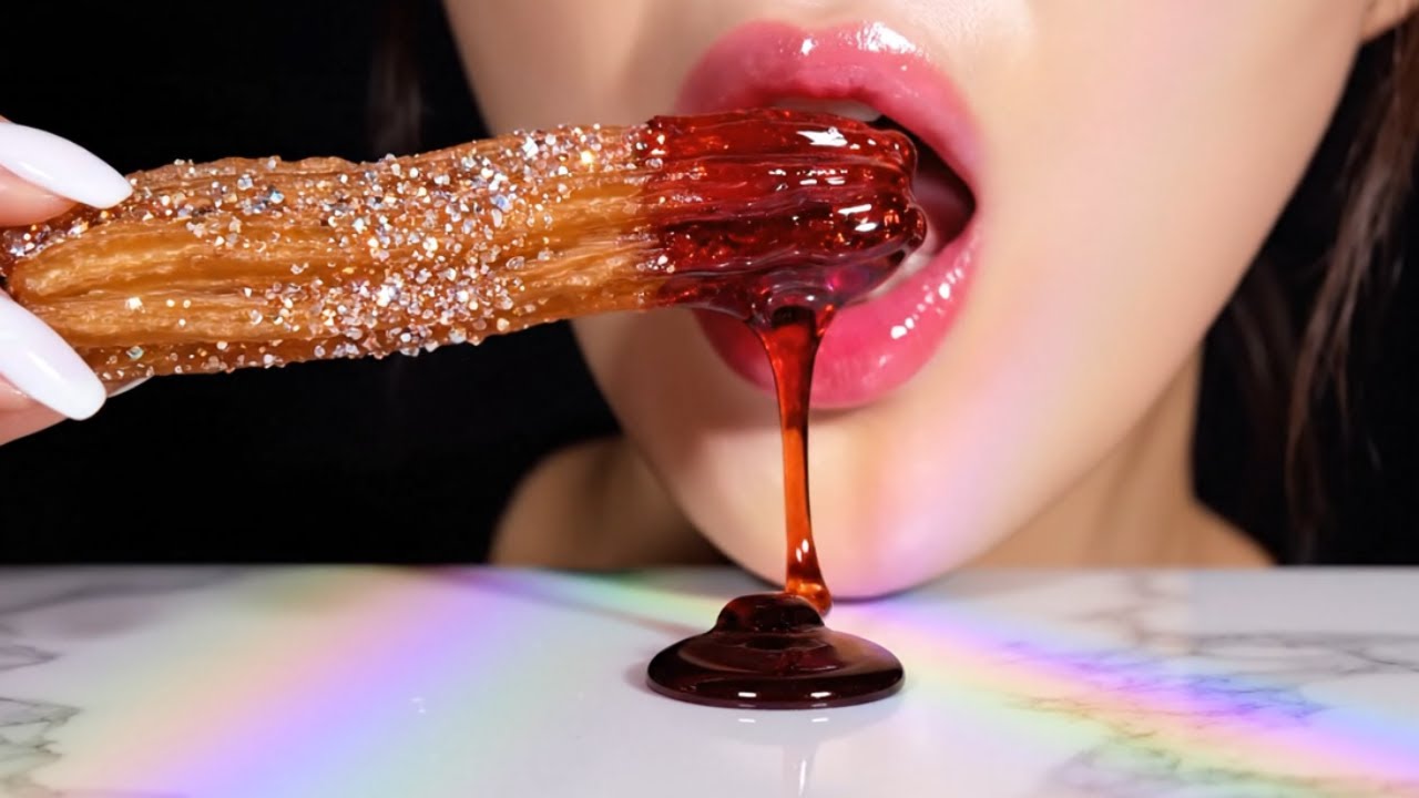 Which Crystal  Food Will You Choose? 🍜🍔 AI ASMR Experience