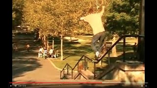 Skating A Kink Rail In Flushing Meadow Park