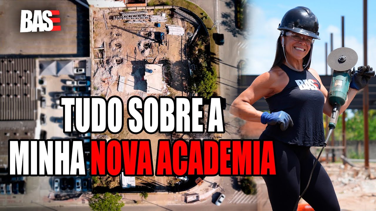TUDO SOBRE A BASE, MINHA NOVA ACADEMIA!!! Carol Vaz