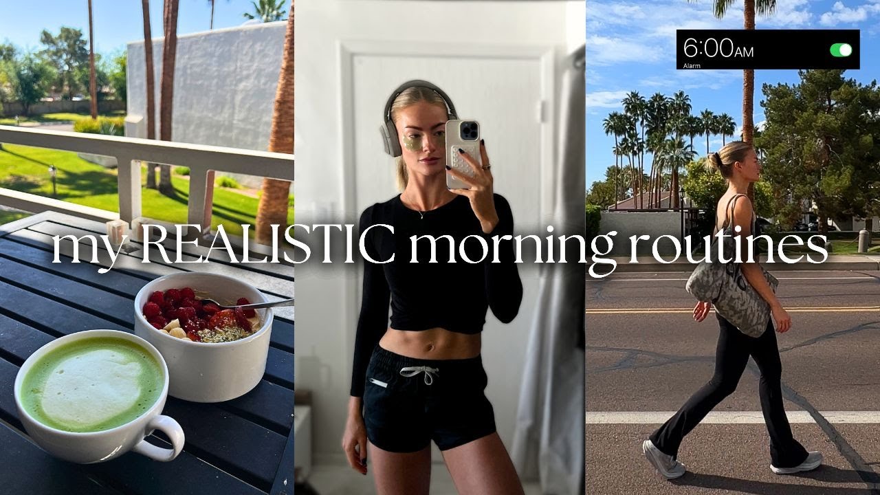 A Week of Morning Routines | healthy breakfast recipes, my workouts ...