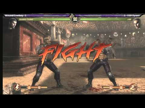 MK9 - SCR 2013 - EGP Tyrant (Jax) vs Wound Cowboy (Shang/Sonya) - Top 8 Grand Finals