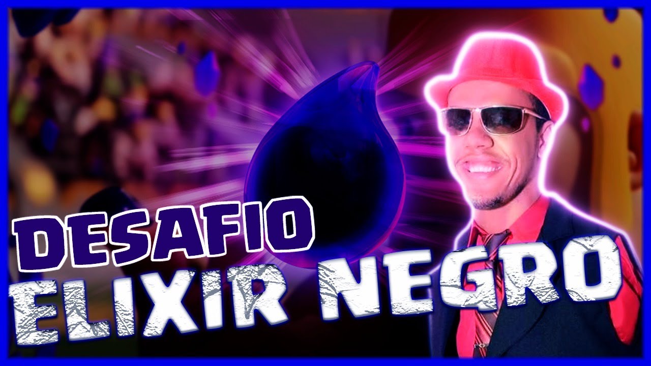 GANHE FACIL O NOVO DESAFIO DO ELIXIR NEGRO NO CLASH ROYALE! 