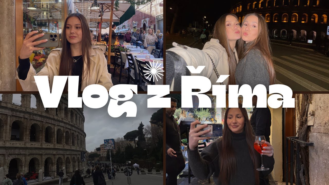 Výlet do Říma - neboli totální chaos😃🍝