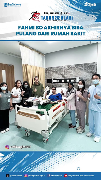 Fahmi Bo Sembuh dan Pulang dari Rumah Sakit, Ucapkan Terima Kasih Untuk Jasa Raffi Ahmad