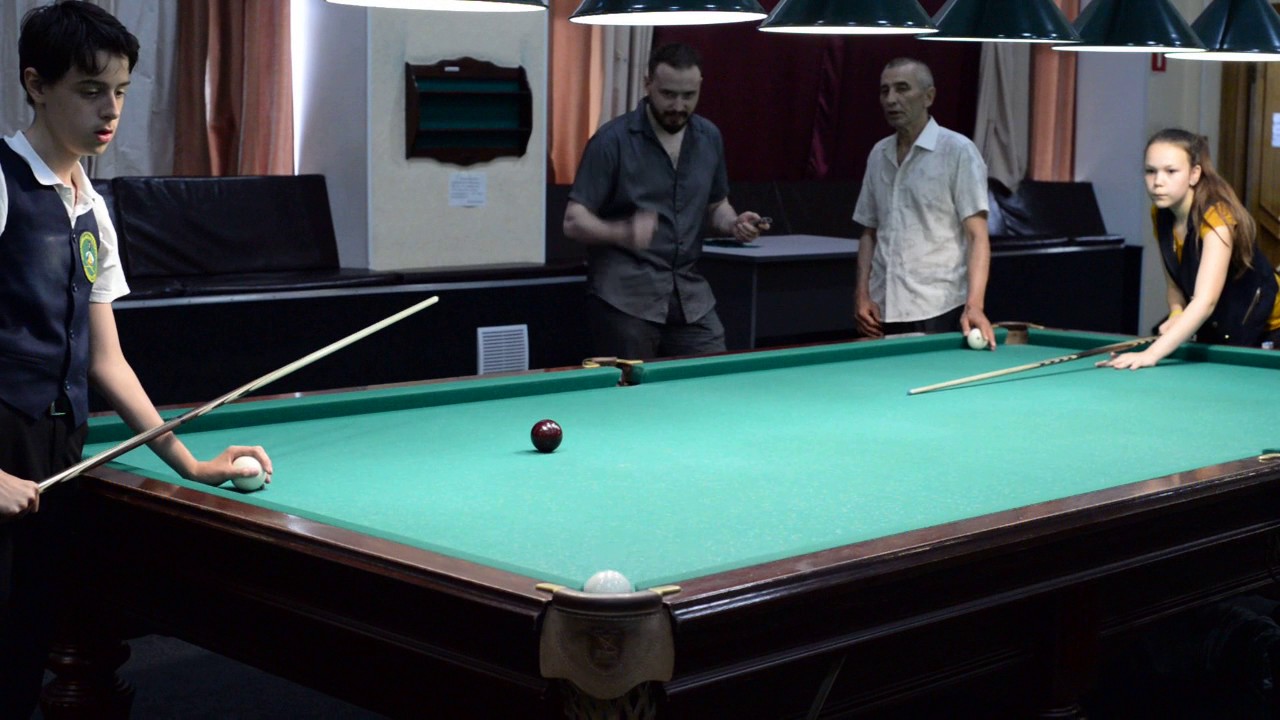 Мастер-класс по игре в бильярд для Мужика в городе 2