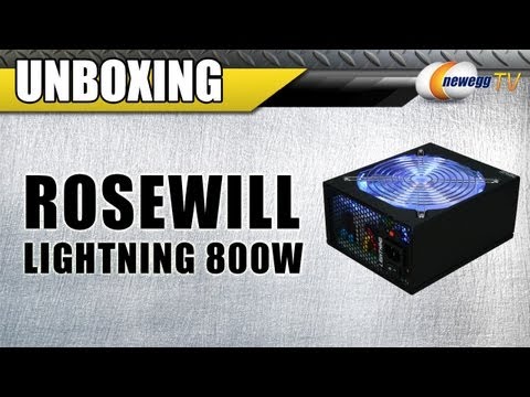 Unboxing: Rosewill LIGHTNING Series LIGHTNING-800 ...