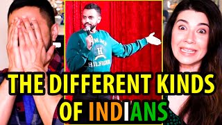 THE DIFFERENT KINDS OF INDIANS | Akaash Singh | Stand Up Comedy | Reaction | Jaby Koay