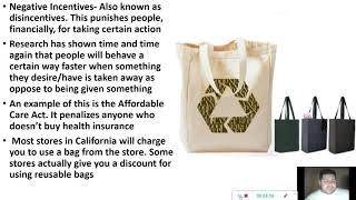 Economics- Incentives Part 2