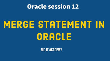 Oracle PL SQL interview question | Oracle MERGE statement | oracle merge statement example  #Merge