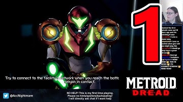 Metroid Dread - First Playthrough (Part 1) (Stream 04/07/22)