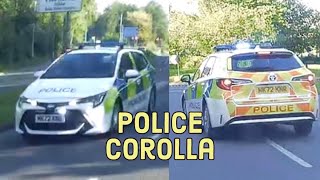 GMP Police Toyota Corolla with lights and sirens