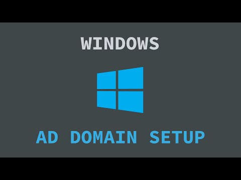 How to Setup a Virtual Windows Active Directory Domain
