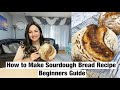 How To Make Sourdough Bread Recipe|| Beginners Guide|| Sonya’s Prep