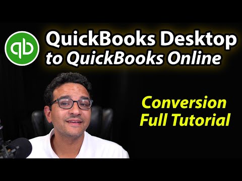 Convert QuickBooks Desktop into QuickBooks Online