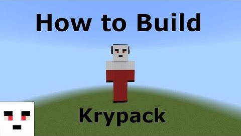 |How to Build Krypack (v.2)| Minecraft Skin Tutorials