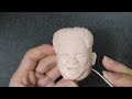 【北】今年の漢字イメージして作ってみた(ノーカット、ノー編集8倍速)　 north korea sculpting clay figure
