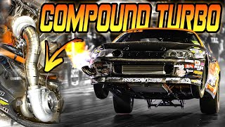 2000HP Compound Turbo Supra Battles FL2K! (Closest Stick Shift Race Ever?)