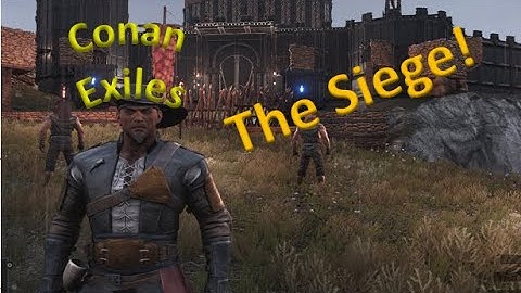 Cold War In The Northlands!  Conan Exiles PVP Artillery Battle.