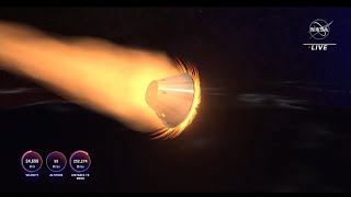 Artemis I | Full Re-entry to Splashdown | Real ATC