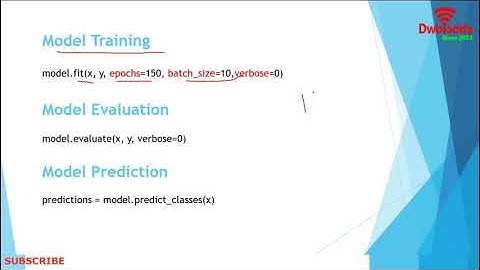 How to compile and train model using keras | Keras tutorial videos