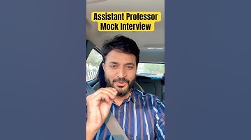 Assistant Professor Mock Interview | HPSC | MPPSC #mockinterview #assistantprofessorvacancy2025