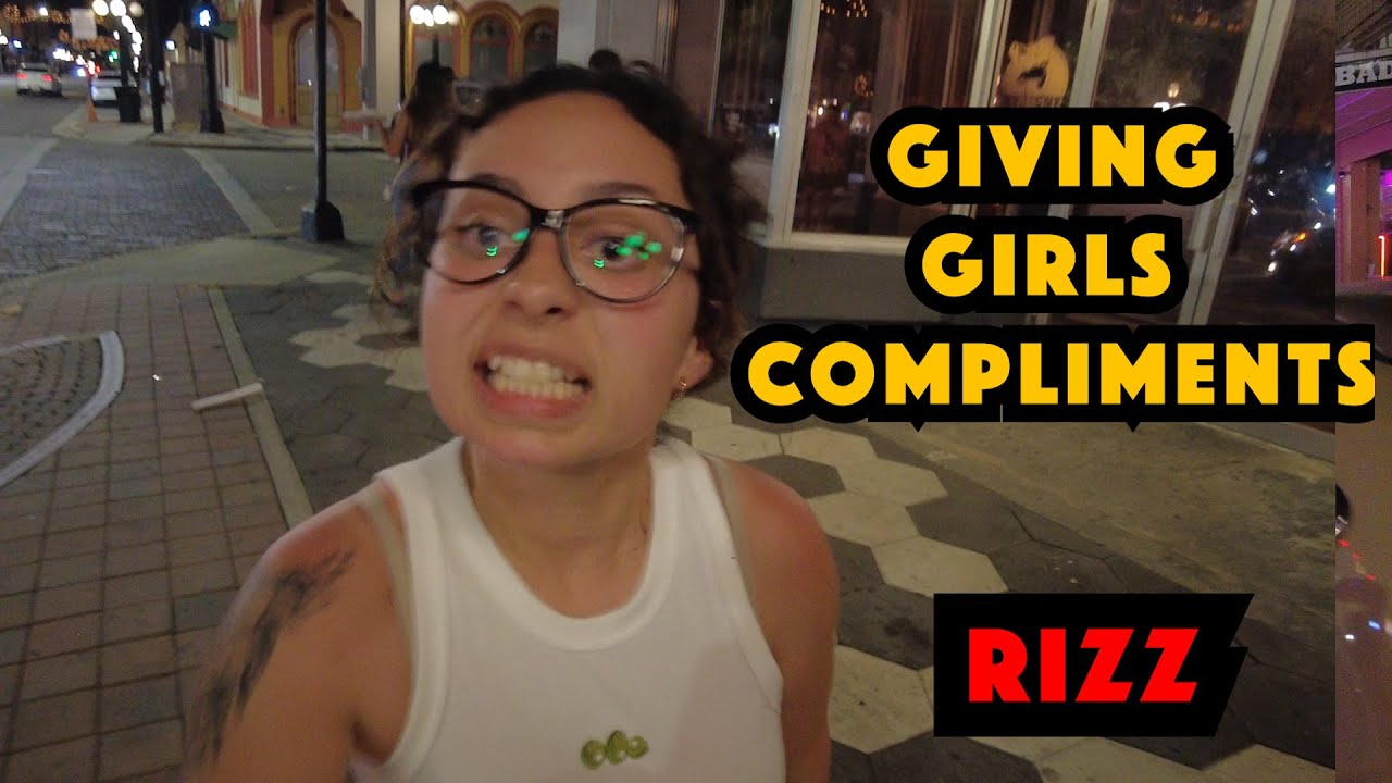 Best Rizz Compliments Giving Girls Compliments part 2 #rizz - YouTube