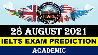 28 August 2021 IELTS Exam Prediction | 28 august 2021 ielts exam prediction | IDP & British Council