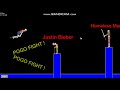 THE ULTRA POGO FIGHT Happy Wheels Gameplay 8