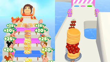 Pancake Run Game Ios Android Gameplay Walkthrough #5