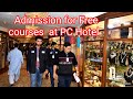 Admission criteria for free courses at hashoo foundation  pc hotel lahore 2021