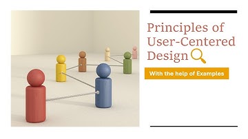 Principles of User-Centered Design [ With The Help Of Examples] #usercentereddesign #uiuxdesign