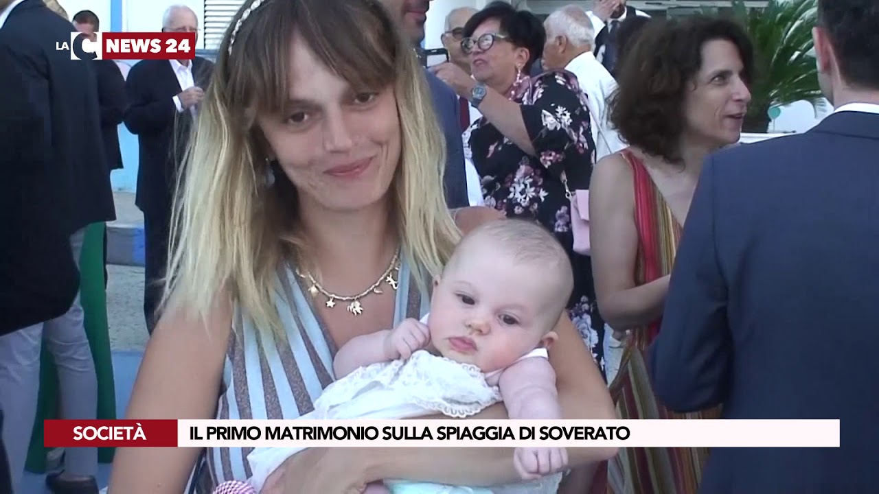 Il primo matrimonio sulla spiaggia di Soverato