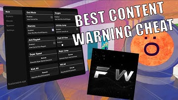 FusionWare Content Warning Cheat! | Content Warning |