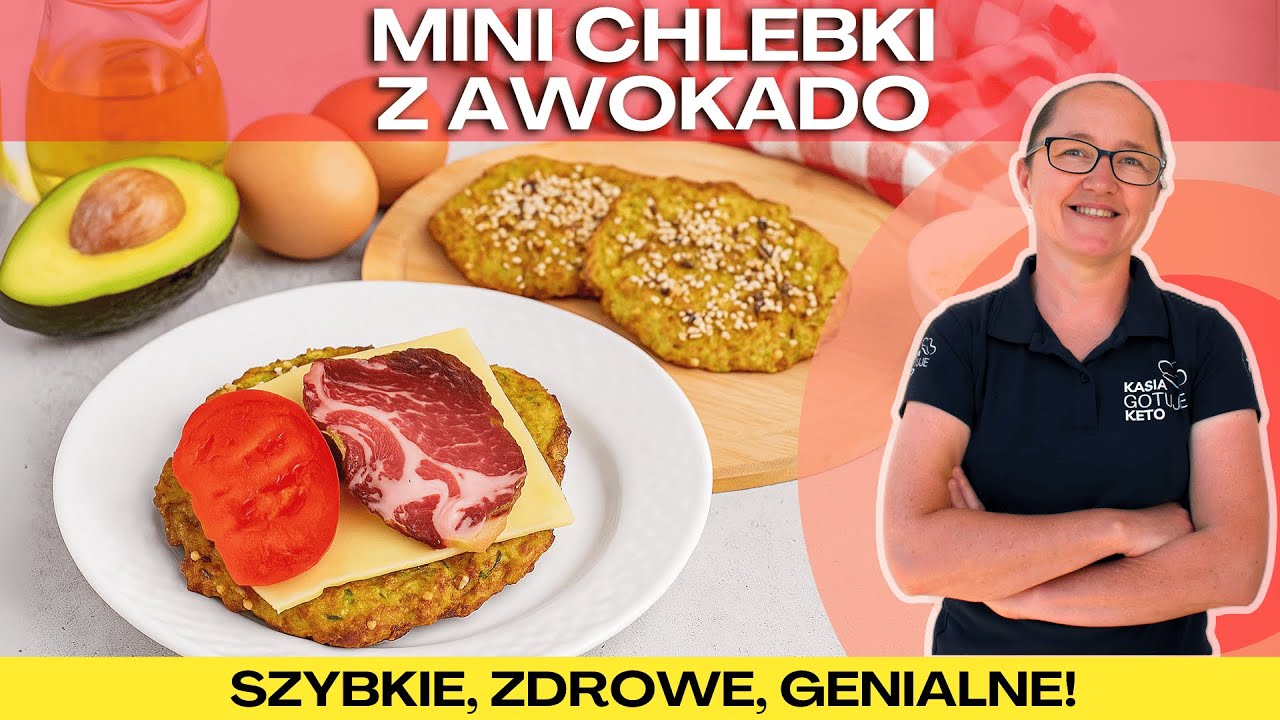 MINI CHLEBKI Z AWOKADO - SZYBKIE, ZDROWE, GENIALNE!