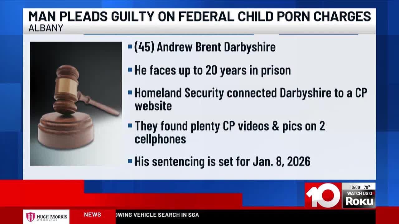 Albany man pleaded guilty to distributing child pornography - YouTube