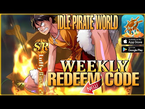 Piece World - Hello Pirates! This week's code is