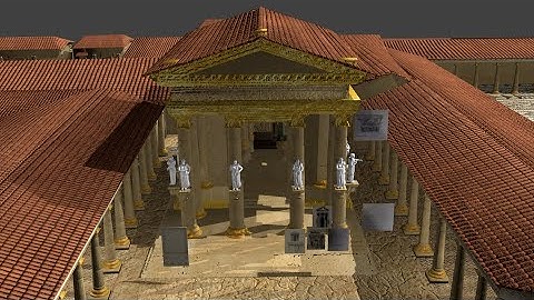 Reconstructing archaeology Baalshamin temple Palmyra in Blender, full tutorial part 11