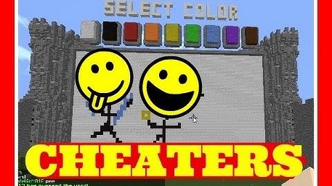 Draw My Thing (Mineplex): CHEATERS