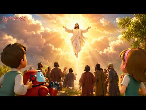 Tuhan Tidak Pernah Meninggalkanmu | Yesus Naik ke Surga | Superbook Kids Club🥳