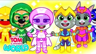 Meet⚡⚡ the World City Heroes! | Talking Tom & Friends: World Gameplay (NEW UPDATE)