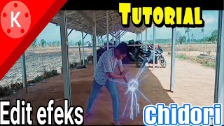 Cara edit efek Chidori di kinemaster