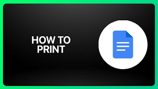 Как печатать из Google Docs 2025! Учебное пособие