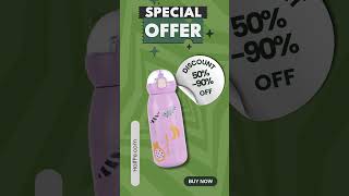 "Stay Hydrated, Stay Smart! 💧🛍️ #HalfPeDeals"#shorts